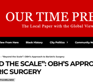 OBH Featured In Our Time Press About Trusted Bariatrics Care